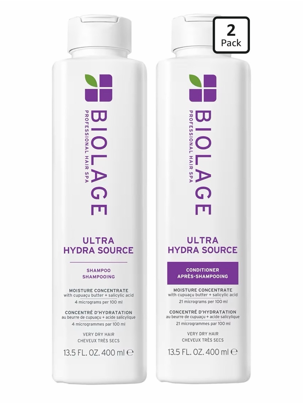 Biolage Ultra Hydra Source Set – For Very Dry Hair (2-pack)
